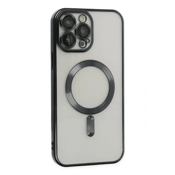 iPhone 13 Pro Max Kılıf Kross Magneticsafe Kapak - Siyah