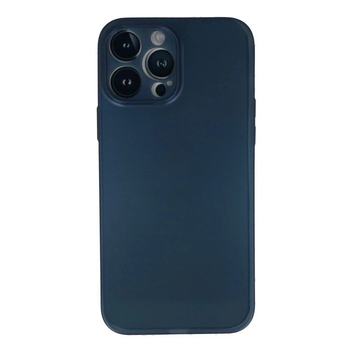 iPhone 13 Pro Max Kılıf PP Ultra İnce Kapak - Mavi