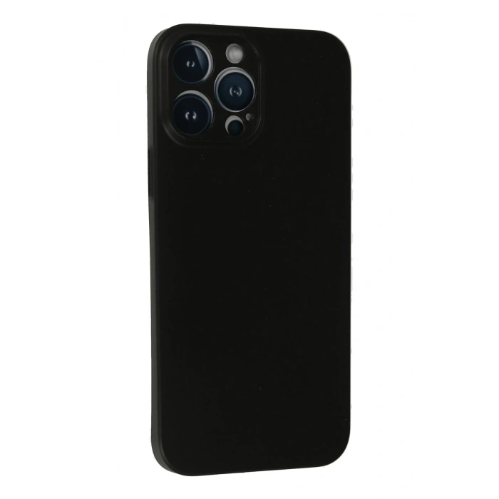 iPhone 13 Pro Max Kılıf PP Ultra İnce Kapak - Siyah