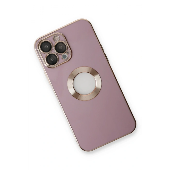 iPhone 13 Pro Max Kılıf Store Silikon - Mor