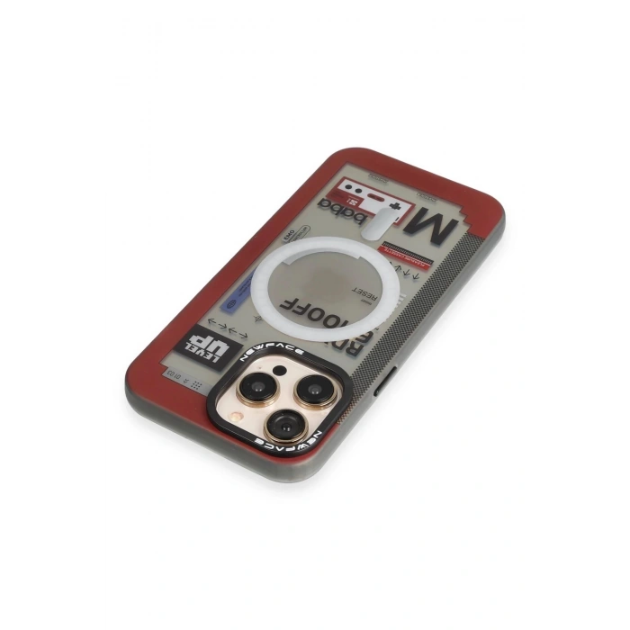 iPhone 13 Pro Max Kılıf Venüs Magneticsafe Desenli Kapak - Venüs - 11