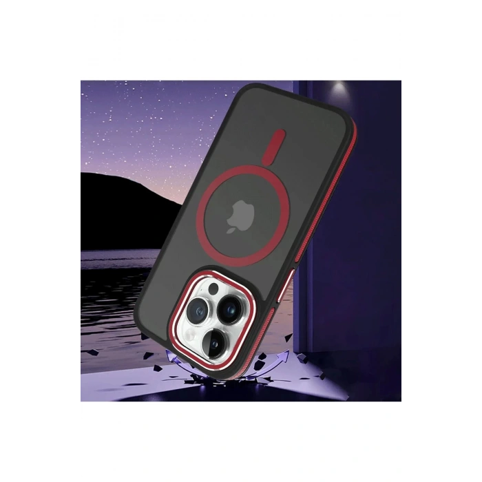 iPhone 13 Pro Max Winner Magsafe Kapak - Turuncu