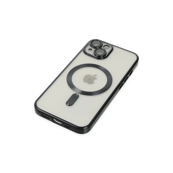 iPhone 14 Kılıf Kross Magneticsafe Kapak - Siyah