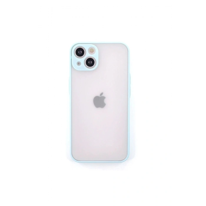 iPhone 14 Kılıf Montreal Silikon Kapak - Turkuaz