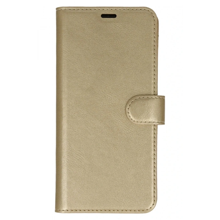 iPhone 14 Kılıf Trend S Plus Kapaklı Kılıf - Gold