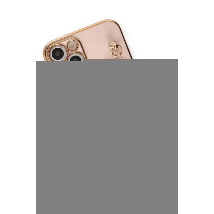 iPhone 14 Plus Kılıf Esila Silikon - Pudra