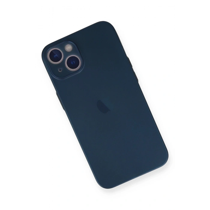 iPhone 14 Plus Kılıf PP Ultra İnce Kapak - Mavi