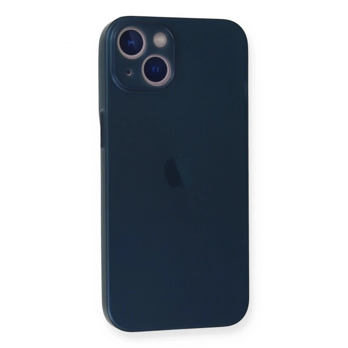 iPhone 14 Plus Kılıf PP Ultra İnce Kapak - Mavi
