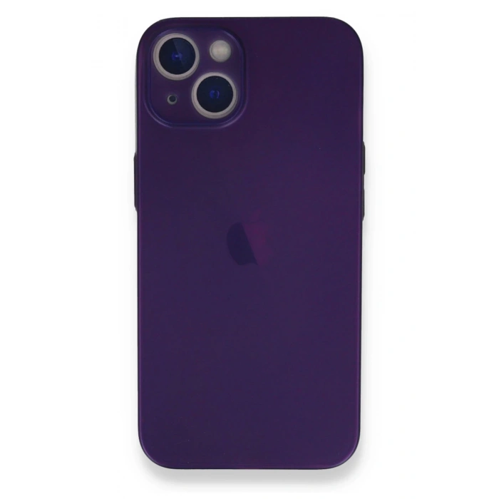 iPhone 14 Plus Kılıf PP Ultra İnce Kapak - Mor