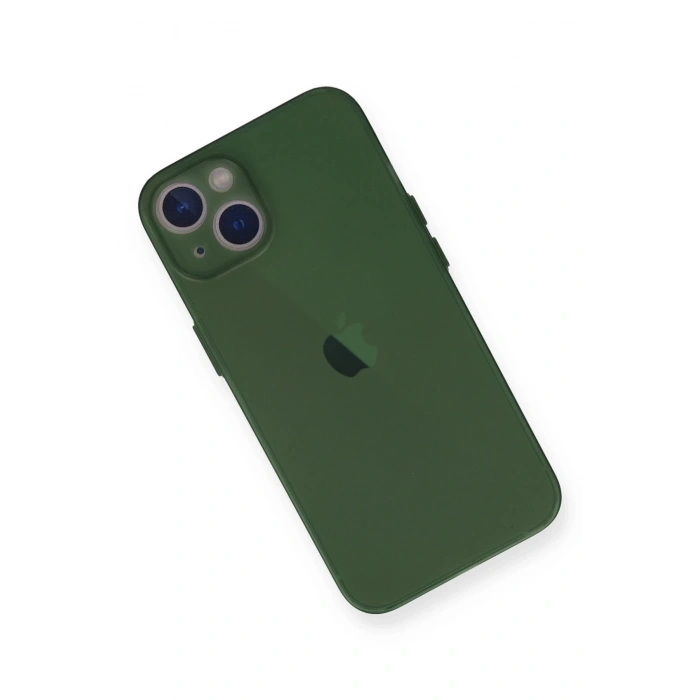 iPhone 14 Plus Kılıf PP Ultra İnce Kapak - Yeşil
