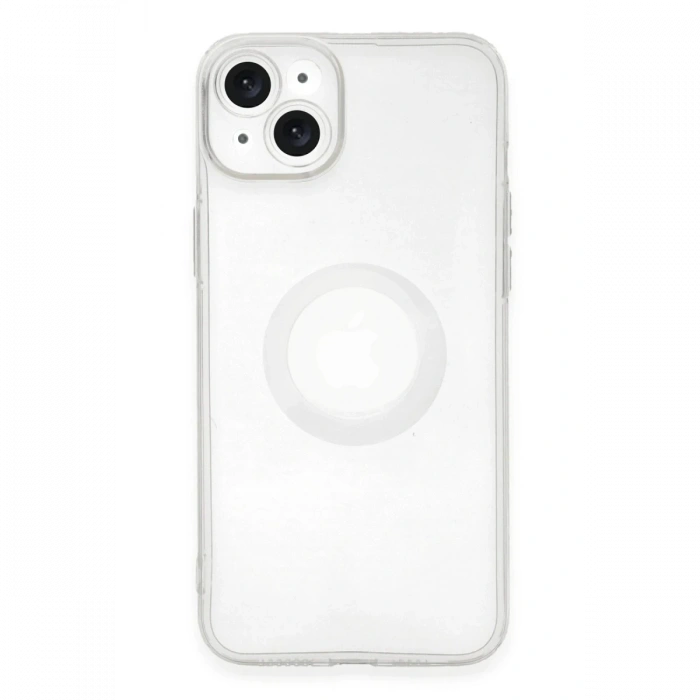 iPhone 14 Plus Kılıf Santa Lens Silikon - Şeffaf