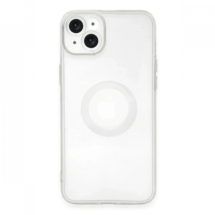 iPhone 14 Plus Kılıf Santa Lens Silikon - Şeffaf
