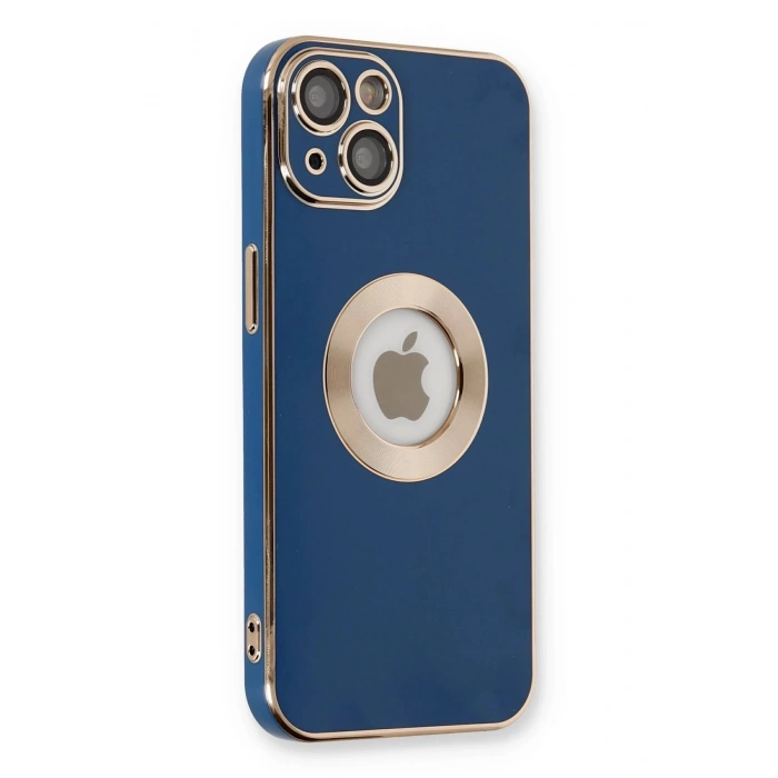 iPhone 14 Plus Kılıf Store Silikon - Mavi