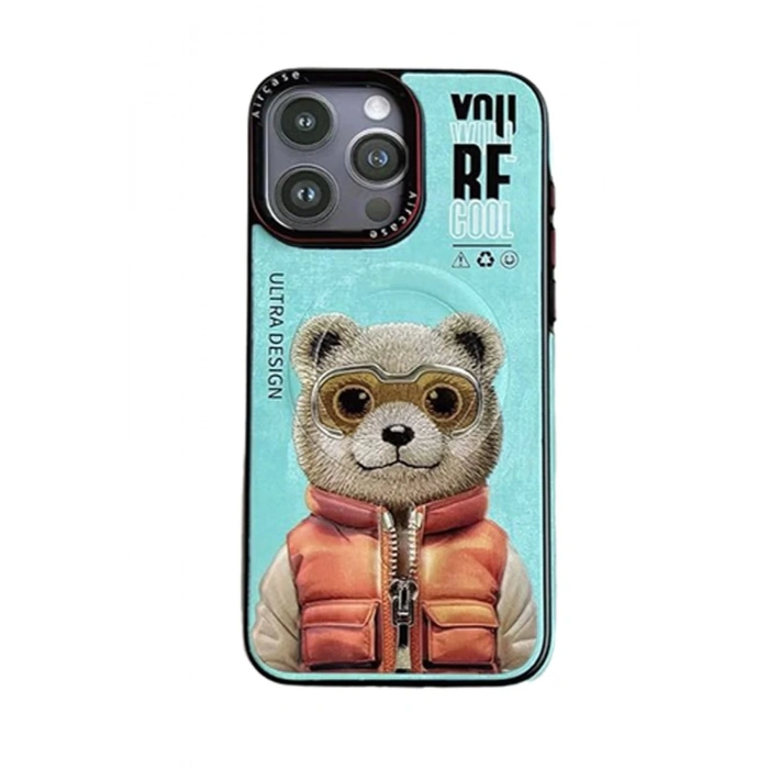 iPhone 14 Pro Fun Magsafe Kapak - Turkuaz