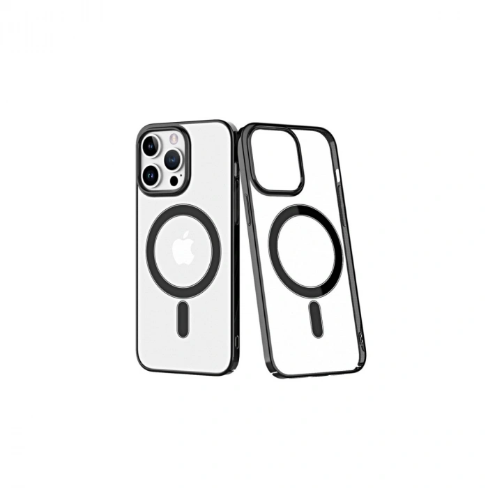 iPhone 14 Pro Kılıf Element Magneticsafe Sert Kapak - Siyah