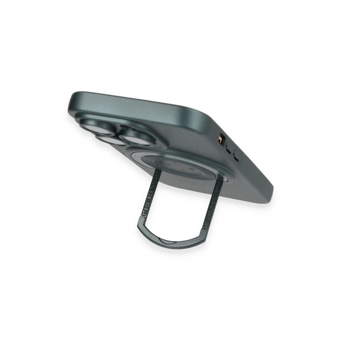 iPhone 14 Pro Kılıf Lukka Magneticsafe Kapak - Koyu Yeşil