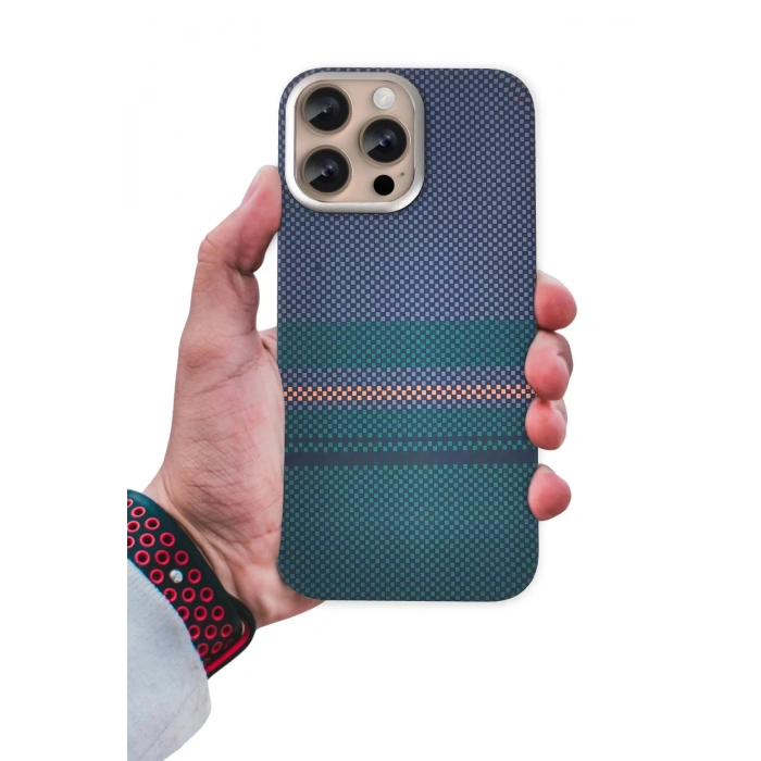 iPhone 14 Pro Max Besa Magsafe Kapak - Mavi