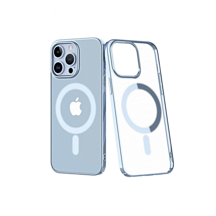 iPhone 14 Pro Max Kılıf Element Magneticsafe Sert Kapak - Sierra Blue