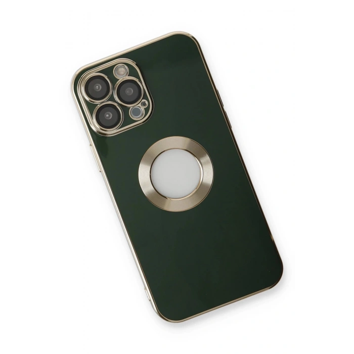 iPhone 14 Pro Max Kılıf Store Silikon - Yeşil