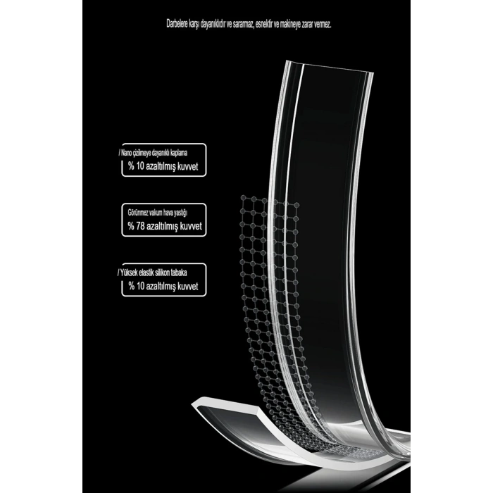 iPhone 14 Pro Max Kılıf Tron Şeffaf Magsafe Kapak - Mavi