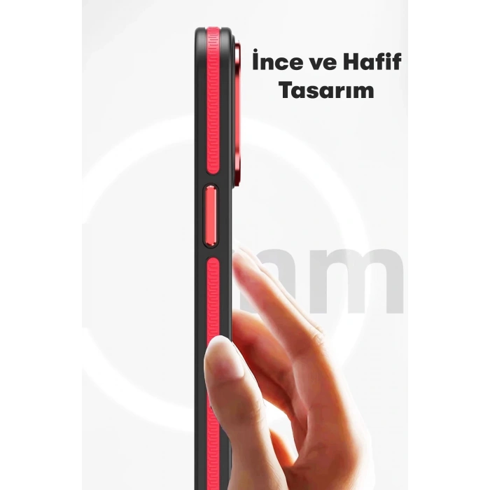 iPhone 14 Pro Max Winner Magsafe Kapak - Derin Mor