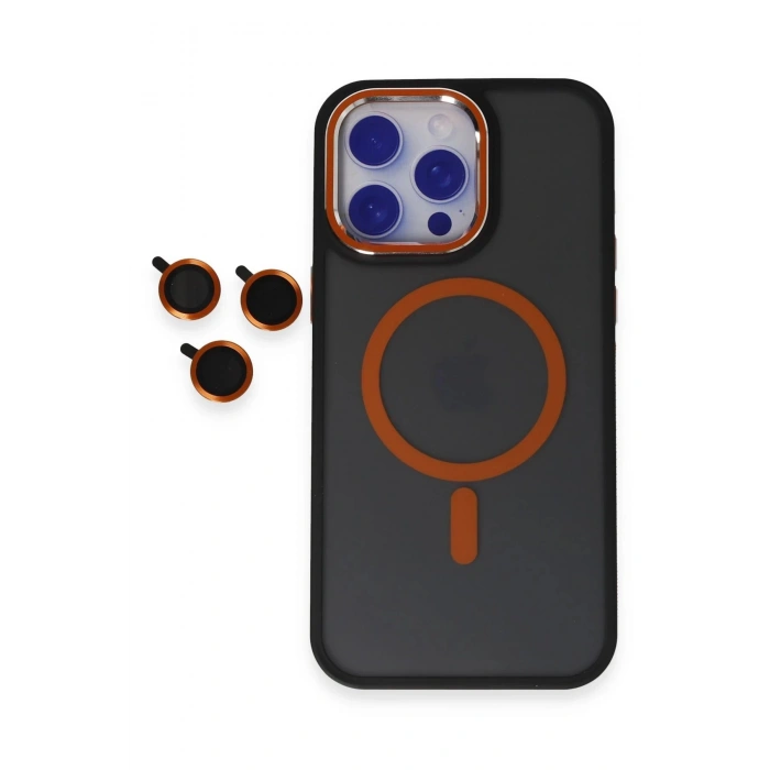 iPhone 14 Pro Winner Magsafe Kapak - Turuncu