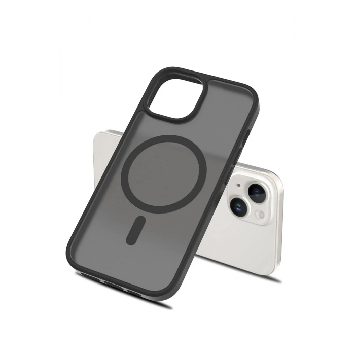 iPhone 15 Jota Magsafe Kapak - Rose