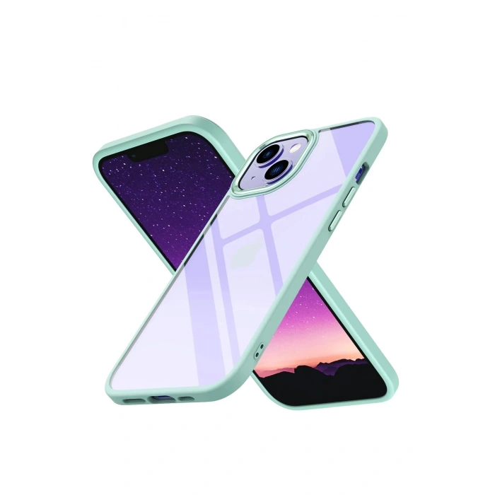 iPhone 15 Kılıf Power Silikon - Yeşil