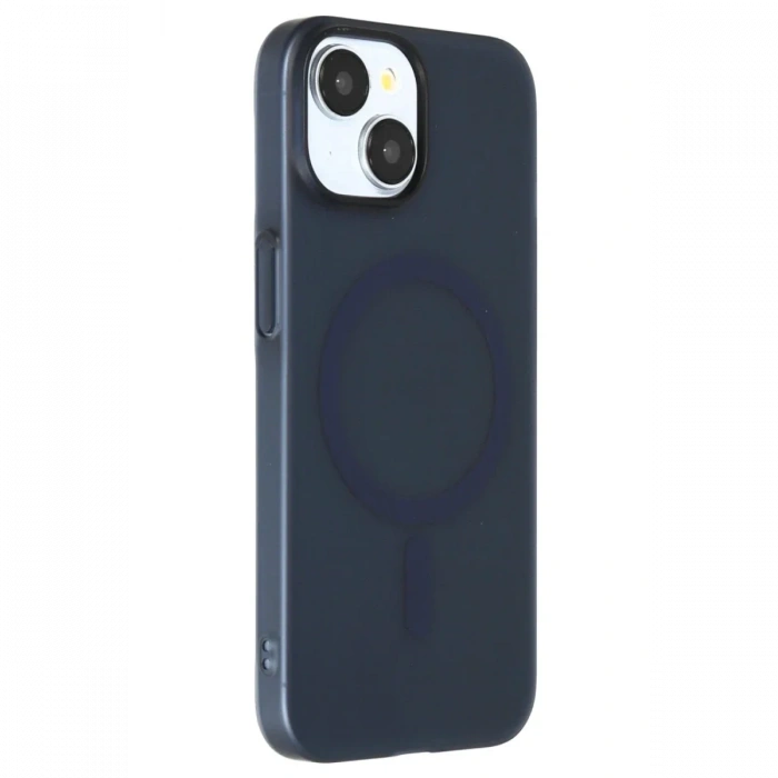 iPhone 15 Plus Tuna PC Slim Magsafe Kapak - Lacivert