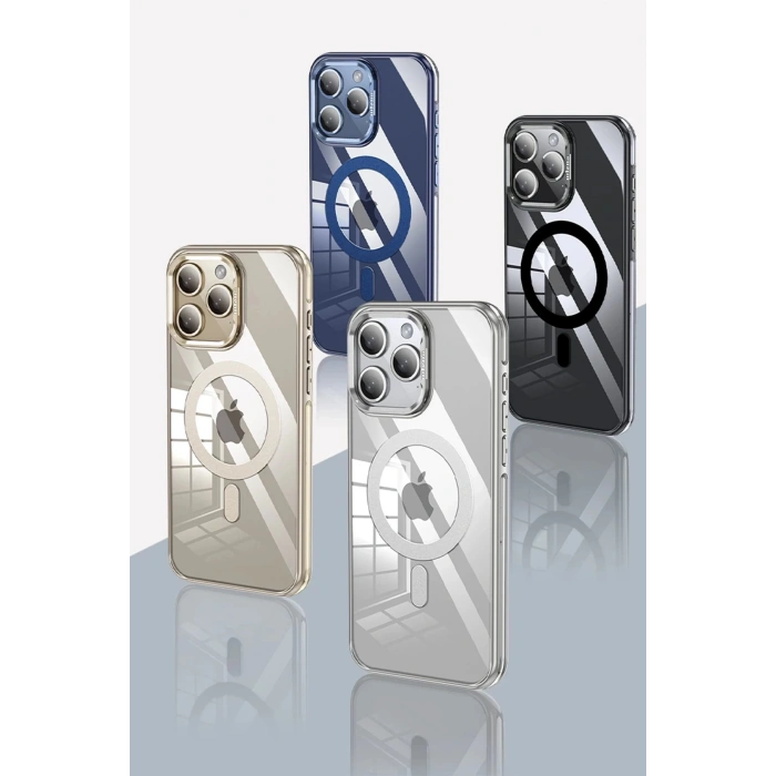 iPhone 15 Pro Drop Magsafe Kapak - Lacivert