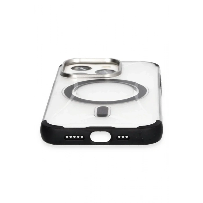 iPhone 15 Pro Hilton Magsafe Kapak - Siyah
