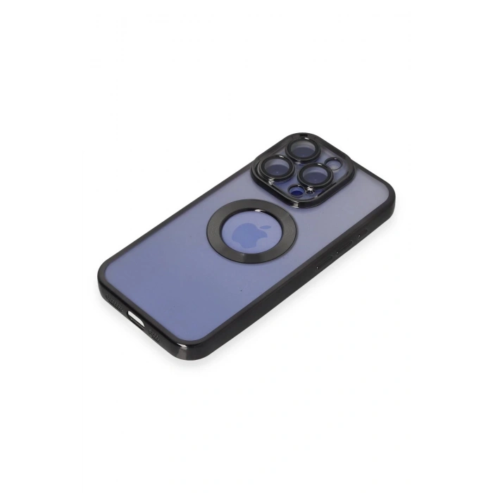 iPhone 15 Pro Kılıf Slot Silikon - Siyah