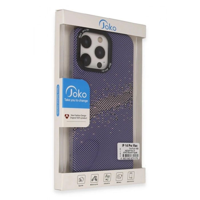 iPhone 15 Pro Max Basel Kapak - Derin Mor