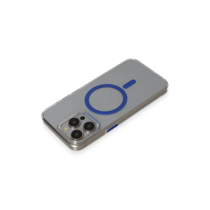 iPhone 15 Pro Max Bubble Magsafe Kapak - Lacivert