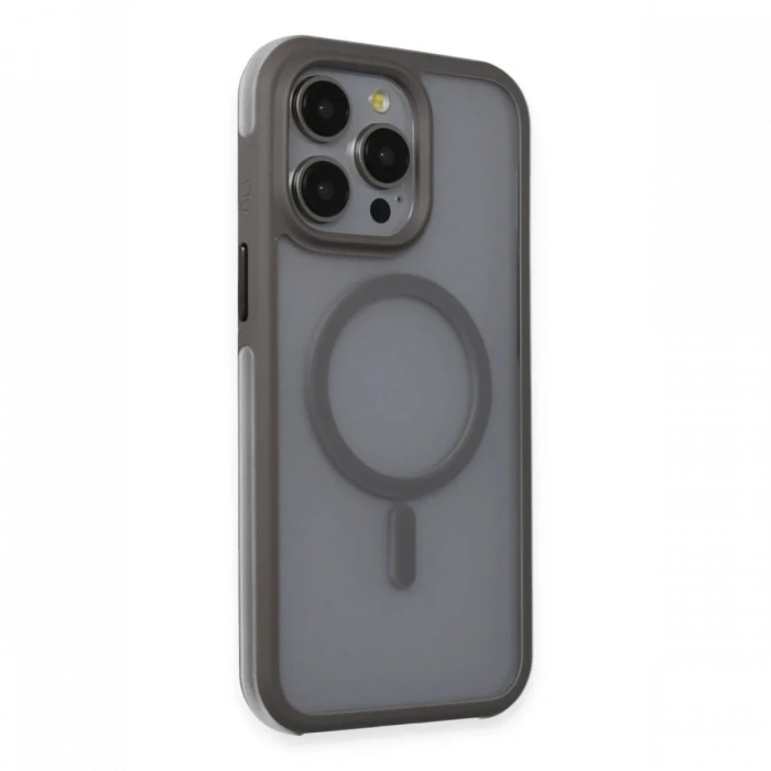iPhone 15 Pro Max Toras Airbag Magsafe Kapak - Titan Gri