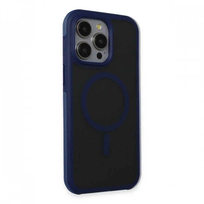 iPhone 15 Pro Toras Airbag Magsafe Kapak - Lacivert