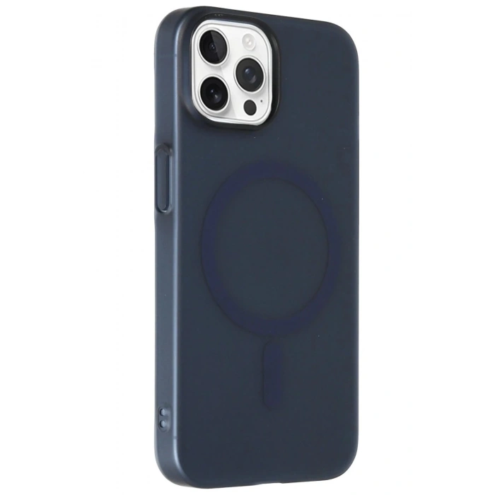 iPhone 15 Pro Tuna PC Slim Magsafe Kapak - Lacivert