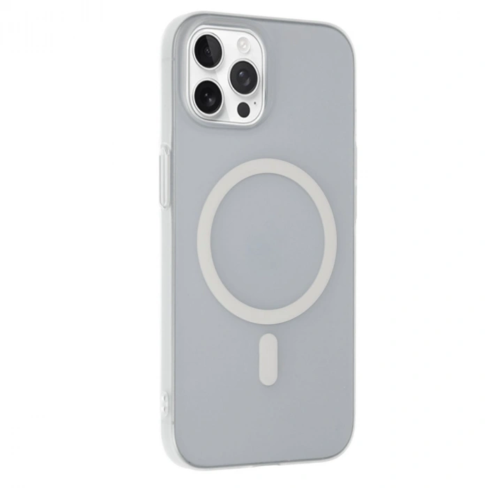 iPhone 15 Pro Tuna PC Slim Magsafe Kapak - Şeffaf