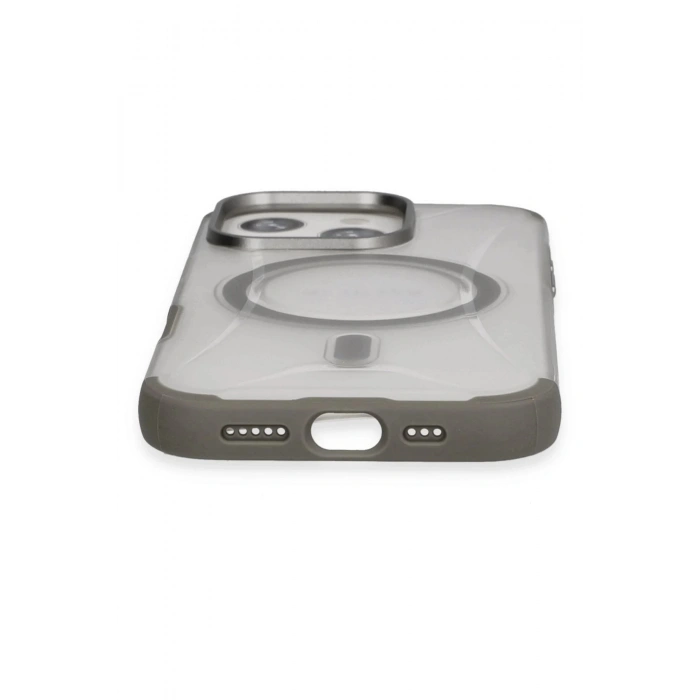 iPhone 16 Pro Max Hilton Magsafe Kapak - Titan Gri