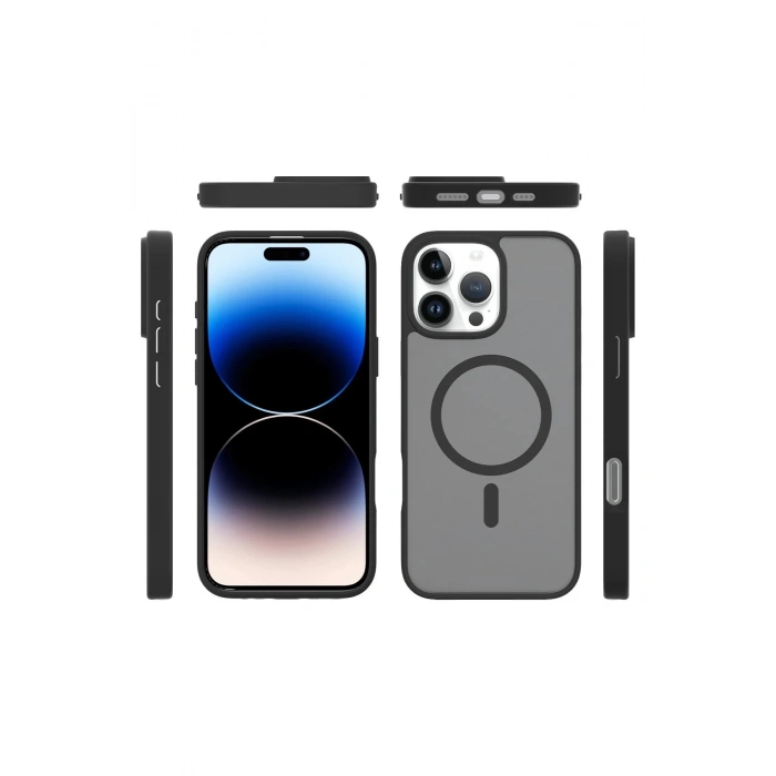 iPhone 16 Pro Max Jota Magsafe Kapak - Derin Mor