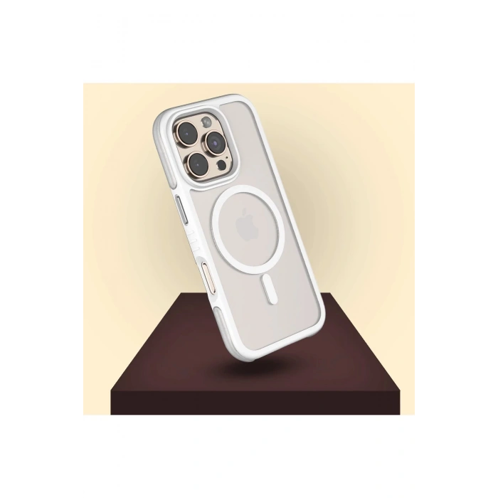 iPhone 16 Pro Max Orbit Magsafe Kapak - Rose Gold