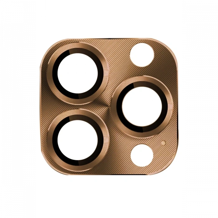 iPhone 16 Pro Max Pers Alüminyum Kamera Lens - Desert