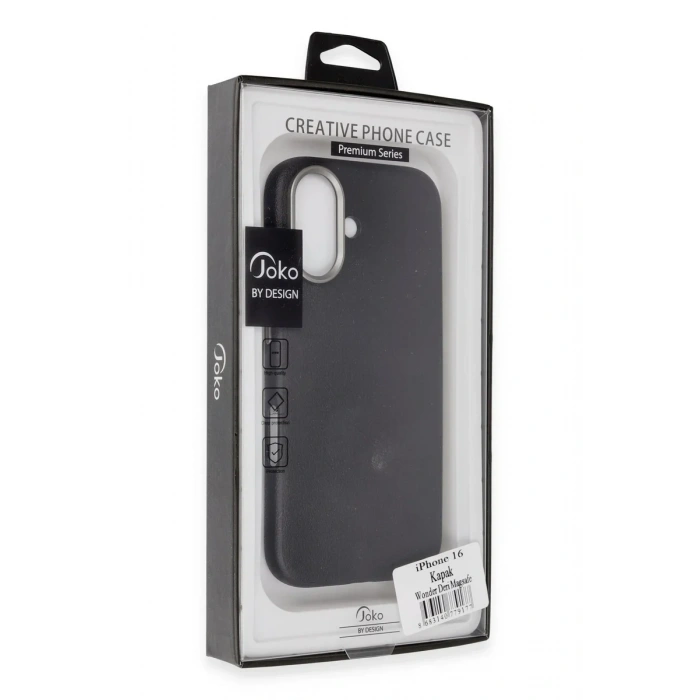 iPhone 16 Wonder Deri Magsafe Kapak - Kahverengi