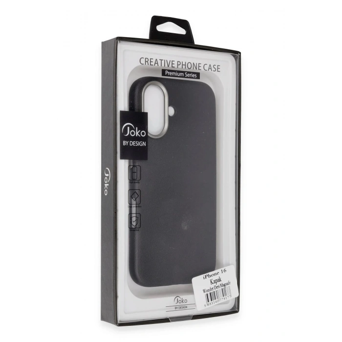 iPhone 16 Wonder Deri Magsafe Kapak - Kahverengi