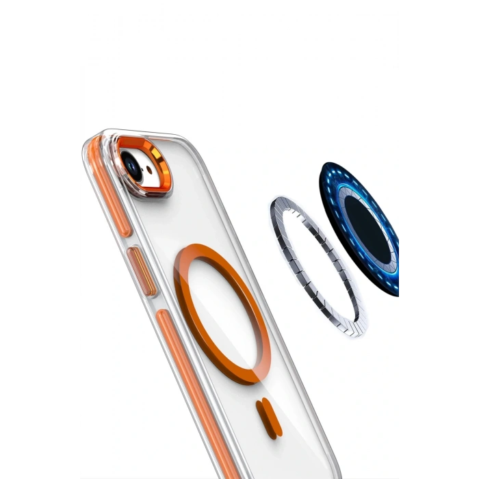 iPhone 16E Bella Magsafe Kapak - Siyah