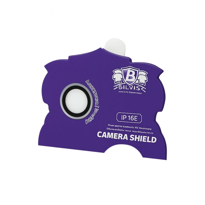 iPhone 16E Bilvis Titan Kamera Lens - Beyaz