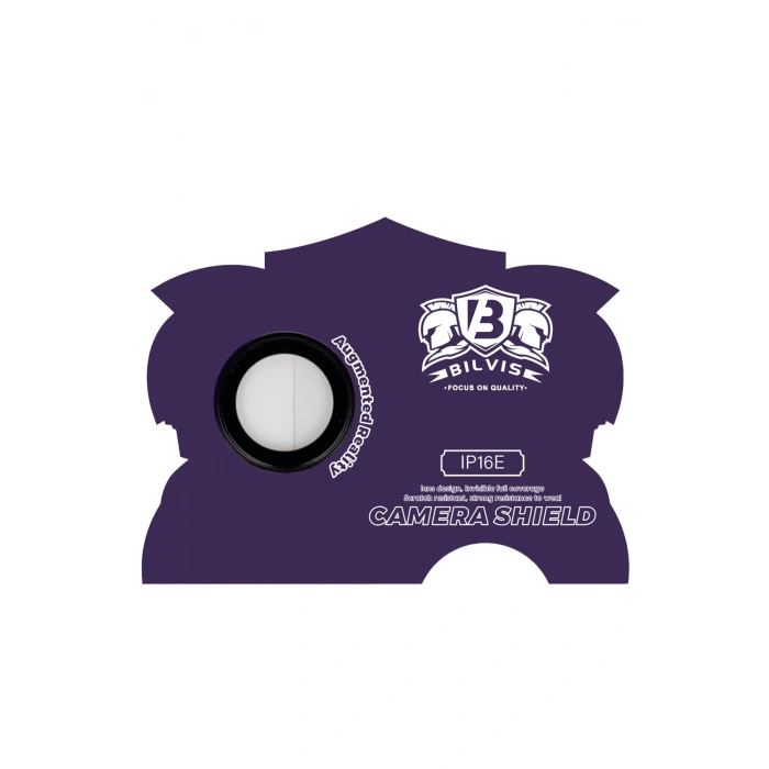iPhone 16E Bilvis Titan Kamera Lens - Siyah