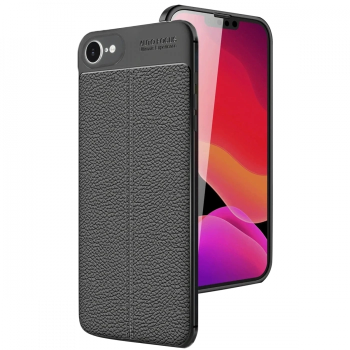 iPhone 16E Kılıf Auto Focus Kapak - Siyah