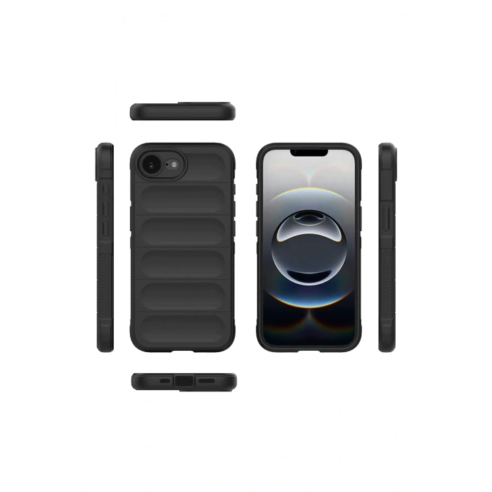 iPhone 16E Kılıf Optimum Silikon - Lacivert