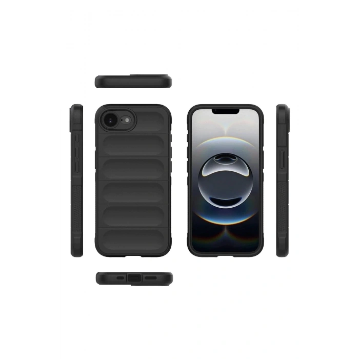 iPhone 16E Kılıf Optimum Silikon - Lacivert